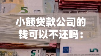 小額貸款公司的錢可以不還嗎：不還小額貸款會面臨哪些后果