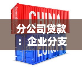分公司貸款：企業(yè)分支機(jī)構(gòu)如何申請(qǐng)融資支持