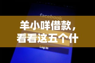 羊小咩借款，看看這五個什么貸款平臺不查征信