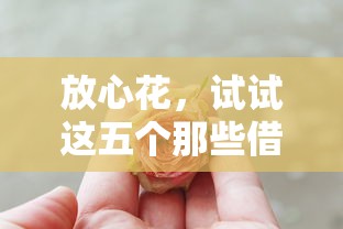 放心花，試試這五個那些借款不上征信記錄的平臺