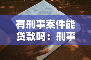 有刑事案件能貸款嗎：刑事案件記錄影響貸款申請(qǐng)嗎