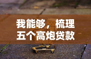 我能夠，梳理五個高炮貸款平臺