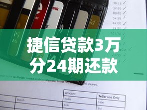 捷信貸款3萬分24期還款多少利息，推薦五個2025最新微信上有什么貸款平臺