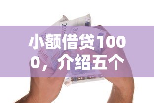 小額借貸1000，介紹五個2025最新貸款平臺好利息低