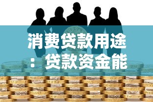 消費貸款用途：貸款資金能用于哪些消費場景