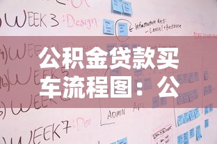 公積金貸款買車流程圖：公積金買車貸款流程如何辦理