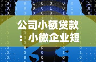 公司小額貸款：小微企業(yè)短期融資有哪些途徑