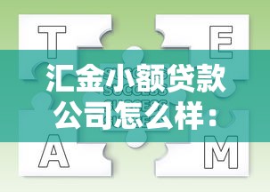匯金小額貸款公司怎么樣：開平匯金小貸公司經營狀況如何