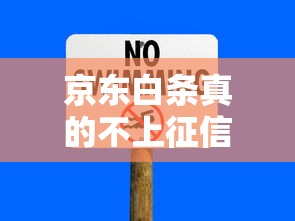 京東白條真的不上征信嗎，歸納5個2025最新安全可靠的貸款平臺
