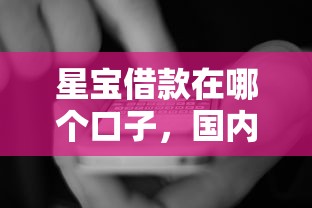 星寶借款在哪個(gè)口子，國(guó)內(nèi)五大2025最新什么網(wǎng)貸是正規(guī)平臺(tái)