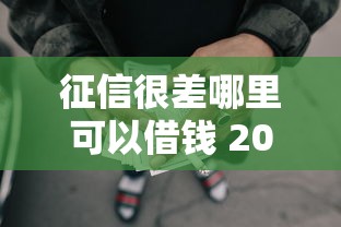 征信很差哪里可以借錢 20w，盤點五個2025最新哪些網貸平臺不上征信