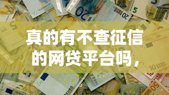 真的有不查征信的網(wǎng)貸平臺嗎，整合5個2025最新比較靠譜的網(wǎng)貸平臺