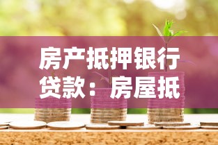 房產(chǎn)抵押銀行貸款：房屋抵押貸款如何申請