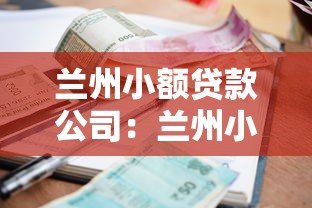 蘭州小額貸款公司：蘭州小額貸款申請流程如何