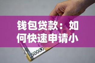 錢包貸款：如何快速申請(qǐng)小額借款？
