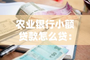 農(nóng)業(yè)銀行小額貸款怎么貸：農(nóng)行小額貸款申請流程是啥？
