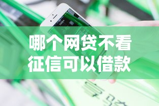 哪個(gè)網(wǎng)貸不看征信可以借款，探討五款2025最新銀閃花一樣的短期平臺(tái)