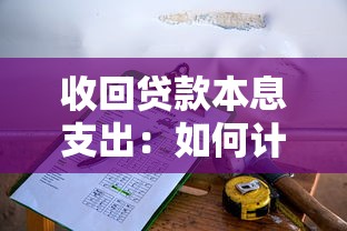 收回貸款本息支出：如何計算貸款回收成本