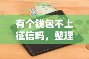 有個錢包不上征信嗎，整理五個2025最新被執行人黑戶可以申請網貸的平臺