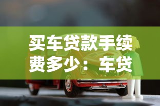 買車貸款手續(xù)費多少：車貸手續(xù)費一般收多少合理