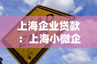 上海企業(yè)貸款：上海小微企業(yè)融資有哪些新政策支持