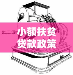 小額扶貧貸款政策：如何申請低收入群體創業扶持資金