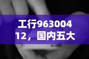 工行96300412，國內(nèi)五大2025最新花戶能下款的平臺