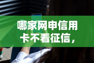 哪家網申信用卡不看征信，國內五大2025最新17歲貸款平臺秒到賬