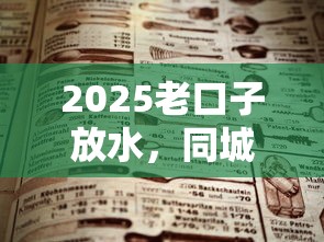 2025老口子放水，同城五個2025最新六十五歲以上借款平臺