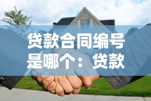 貸款合同編號(hào)是哪個(gè)：貸款合同編號(hào)如何查詢