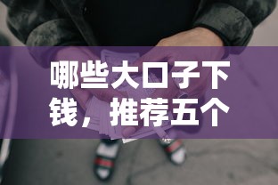 哪些大口子下錢，推薦五個2025最新網上貸款平臺好下款