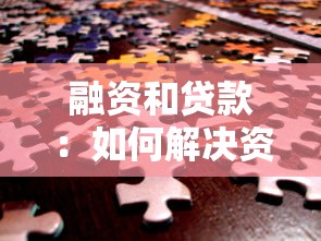 融資和貸款：如何解決資金周轉(zhuǎn)難題