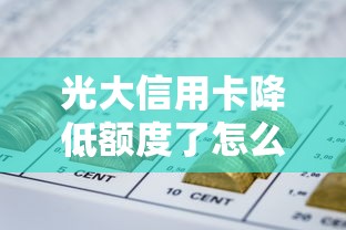 光大信用卡降低額度了怎么辦，分析五個2025最新大額網貸平臺