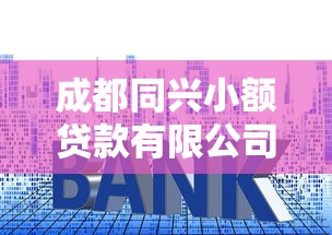 成都同興小額貸款有限公司：同興小貸公司貸款條件有哪些