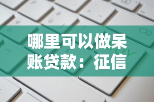 哪里可以做呆賬貸款：征信有呆賬記錄哪里能借錢