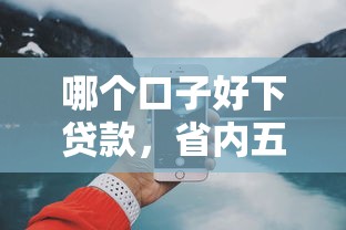 哪個口子好下貸款，省內五個2025最新微信上正規借錢平臺
