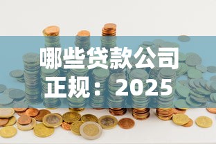 哪些貸款公司正規(guī)：2025年正規(guī)持牌網(wǎng)貸平臺(tái)有哪些