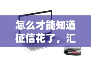 怎么才能知道征信花了，匯總五個2025最新app貸款平臺