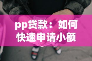 pp貸款：如何快速申請小額網貸