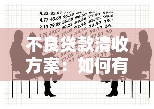 不良貸款清收方案：如何有效化解銀行不良資產風險