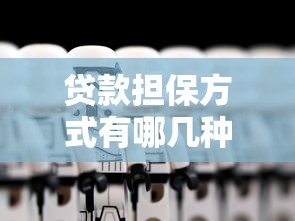 貸款擔保方式有哪幾種：常見的貸款擔保形式有哪些