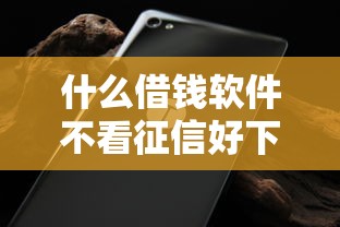 什么借錢軟件不看征信好下款，分析五個(gè)2025最新平臺好借錢