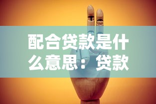 配合貸款是什么意思：貸款協助具體指什么