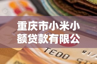 重慶市小米小額貸款有限公司：小米小貸在重慶的業務范圍有哪些