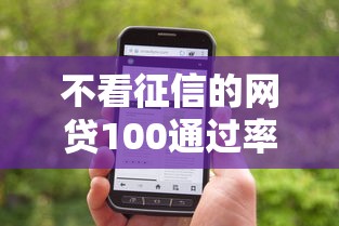 不看征信的網(wǎng)貸100通過率，例舉5個(gè)2025最新2025花戶風(fēng)控必過的口子論壇