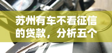 蘇州有車不看征信的貸款，分析五個2025最新網貸平臺利息低