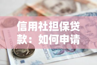 信用社擔(dān)保貸款：如何申請(qǐng)信用社聯(lián)保貸款