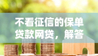 不看征信的保單貸款網(wǎng)貸，解答五家2025最新網(wǎng)上貸款平臺(tái)好