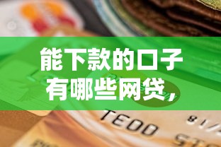 能下款的口子有哪些網(wǎng)貸，國內(nèi)五大2025最新什么貸款平臺比較靠譜