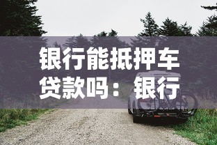 銀行能抵押車貸款嗎：銀行車輛抵押貸款有哪些條件